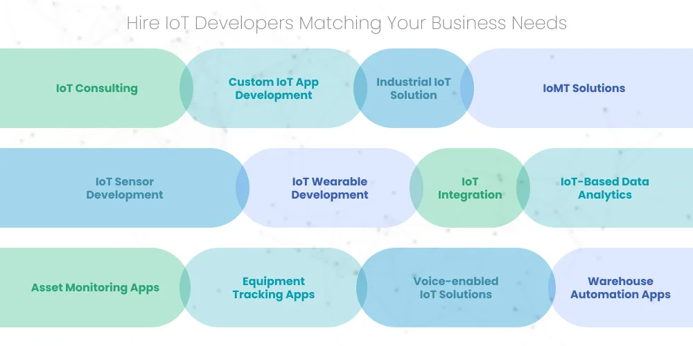 Hire IoT Developers Matching Your Business Needs