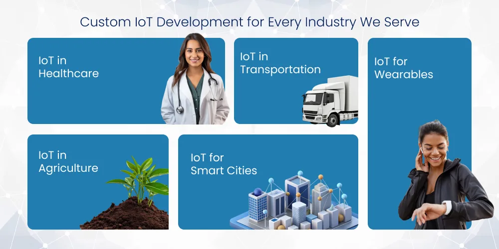 Custom IoT Development for Every Industry We Serve